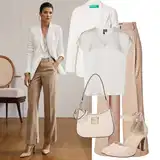 Kombinacije s Svjetloplavim Vunenim Sakojom image