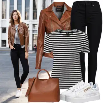 Outfiti Za Zabave Lahke mit Črna/Rjava/Rdeča/Roza Majica za špagete/Prugasta majica/Kratki top/Odrezana majica brez rokavov Abercrombie & Fitch "Zahteven videz iz 90. let"