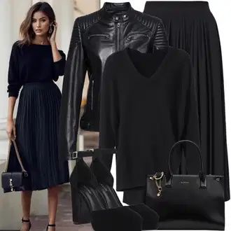 Outfity na pohřeb, které nejsou černé "Zimní party vzhled"