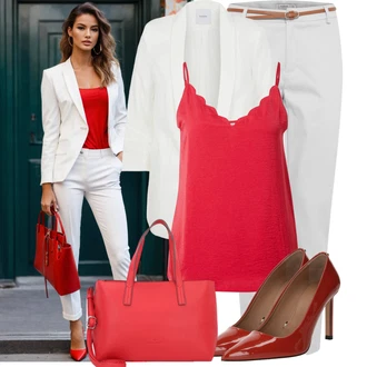 Stil Outfit sa Tamnocrvena/Crvena/Smeđa Nekategorizirano/Vintage Pumpa/Poslovna Obuća/Pumpica S Visokim Prednjim Dijelom/Salonka Na Visoku Petu/Elegantna Cipela/Salonka & Visoki Pet/Udobna pumpa Boss "Praktičan look"Look: Stil, Sjaj, Burleska, Elegantan, Španjolske, Francuske, Old Money, Talijanski