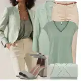 Chytré příležitostné kancelářské outfity image
