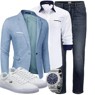 Metallic Outfit mit SAPPHERO "Business Outfits"
