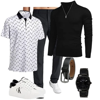 Kaschmir Outfit mit COOFANDY "Casual Outfit"