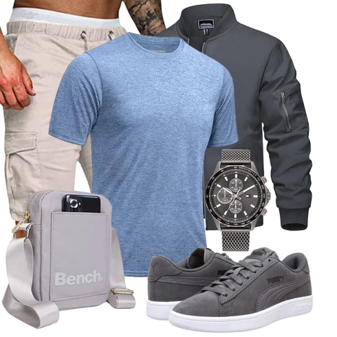 Beige/Khaki Cargo Short/Kurze Hose/Bermuda/Musselin Shorts Generisch kombinieren