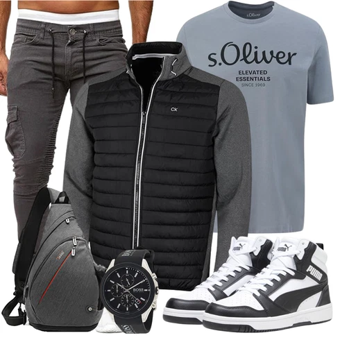 Khaki/DunkelGrau/HellGrau/Grau Funktionshose/Bügelfaltenhose/Skinny Hose/Motorradhose/Cargohose/Cargo-Jogginghose/Kurze Hose/Capri/Jogger Hose/Cargo Short Cassiecy kombinieren