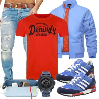 Logoprint Outfit mit Unkategorisiert denimfy "Cool Outfit"