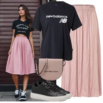 Outfit s Černá Teniska Kožené Tenisky/Nízká Teniska/Teniska na platformě/Úzká Teniska Tamaris "Vzhled casual"
