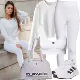 White Outfits Zima za dame image