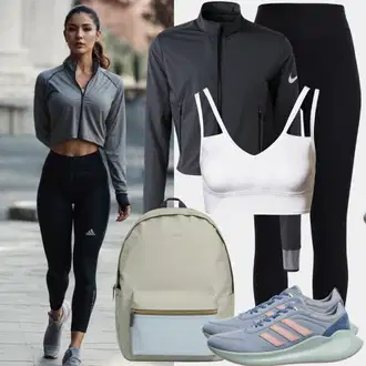 outfit mit Škrlatna/Pastelne barve/Zelena/Siva/Temno modra/Bela/Modra/Roza Ženski športni korzetni modrček/Visoka podpora Trendyol "Hitri Športni Videz"