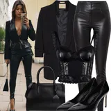 Outfity s kotníkovými Botami Na Podpatku image