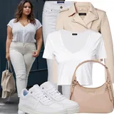 Letní outfity pro plnoštíhlé image