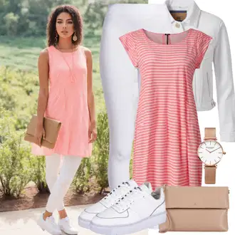 Outfity pro matriční úřad s Bílá Zvonová Kalhoty/Kalhoty Bootcut/Rozšířené legíny/Rozšířená Kalhoty/Kalhoty se Štěrbinou/Zvonové Legíny bershka "Pohodlný outfit s letním šaty a legíny"