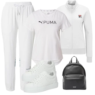 outfit mit Teddy Superga/Superge z Bleščicami/Superge z ježkom BOGNER "Pomladanski Outfit"
