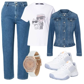outfit mit Plašč Brax "Pomladanski Outfit"