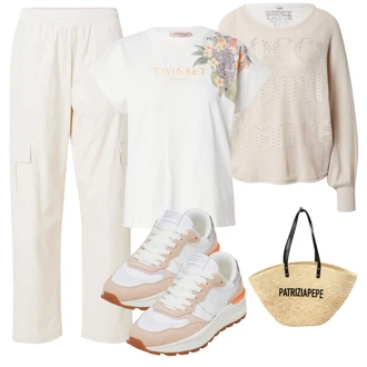 outfit mit Hlača iz Blaga Champion Authentic Athletic Apparel "Pomladanski Outfit"