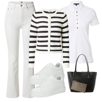 outfit mit Teddy Superga/Superge z Bleščicami/Superge z ježkom BOGNER "Pomladanski Outfit"