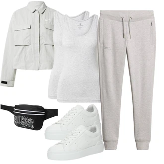 outfit mit Teddy Superga/Superge z Bleščicami/Superge z ježkom BOGNER "Pomladanski Outfit"