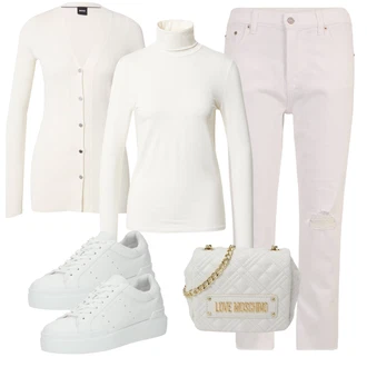 outfit mit Teddy Superga/Superge z Bleščicami/Superge z ježkom BOGNER "Pomladanski Outfit"
