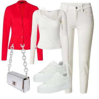 outfit mit Teddy Superga/Superge z Bleščicami/Superge z ježkom BOGNER "Pomladanski Outfit"