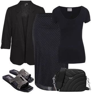 outfit mit Torba za čez ramo/Napihnjena torba/Mini torbica/Torba za čez ramo/Torbica za čez ramo/Vrečka za prenašanje Vuch "Pomladanski Outfit"