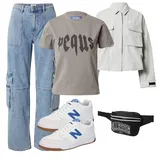Outfiti s cargo hlačami image