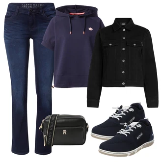 outfit mit Temno modra/Modra Pohodni Čevelj/Superga Poletne superge/Vodotesen čevelj/bosonogi čevelj/Čevelj na vezalke/Udobna Čevlja/Women's Cloth shoes/Veganski čevelj/Women's Casual shoes/Superge Luknjasta/Čevelj na Vezalko/Ozka Superga Mustang "Pomladanski Outfit"