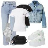 collectionTypes} Denim Jakne z Ure kombinirajte image