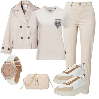 outfit mit Zlati Darilni komplet ur/Zapestna ura/Pametna ura michael kors "Pomladanski Outfit"