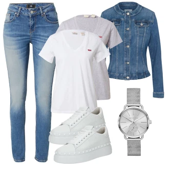 outfit mit Plašč Brax "Pomladanski Outfit"