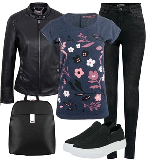 outfit mit Črna/Bela/Rdeča/Zlati Touring backpack Mini nahrbtnik/Mini nahrbtnik/Torba za Macbook/Poslovna torba/Men's Bags Vuch "Pomladanski Outfit"