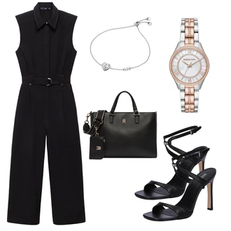 Rombi outfit mit Roza/Zlati Orodje za uro/Darilni komplet ur/Zapestna ura/Verižna ura michael kors "Pomladanski Outfit"