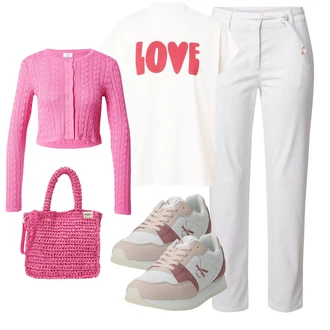 outfit mit Hlače iz Flisa GERRY WEBER "Pomladanski Outfit"
