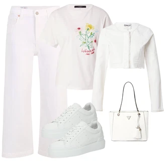 outfit mit Teddy Superga/Superge z Bleščicami/Superge z ježkom BOGNER "Pomladanski Outfit"