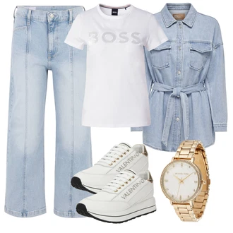 outfit mit Rumena/Bela/Bež Superga Superge Z Bočno Zadrgo/Ozka Superga/Plato-Sneaker/Superge Nizka/Vintage Superga/Poletne superge/Superge Luknjasta/Usnjene superge "Pomladanski Outfit"