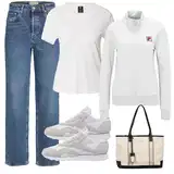 Rdeča Jopice outfiti za dame image