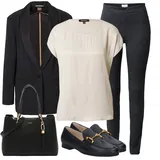 Eleganten Blazer outfiti za dame image