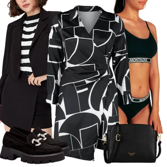 outfit mit Temno zelena Komplet spodnjega perila/Brazilski spodnji del/Hlačke/Spodnje perilo z nedrčkom edoti "Poslovna oblačila"