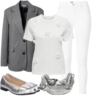 outfit mit Balerinka/Nizki čevelj Gabor "Poslovna oblačila"