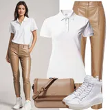 Outfiti Za Zabave Usnjene pajkice za dame image