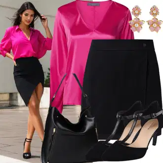 Outfity pro zábavu nad 40 let "Romantický Sexy Vzhled"