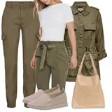 VERO MODA Obrezana majica outfiti za dame image