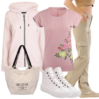 outfit mit Jakna Superdry "Sodobni Pomladni putfit"