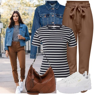 Jaro Outfit s Modrá/Tmavě modrá/Světle modrá/Pastelové barvy Krátké Džínové Bundičky/Džínové Bund VERO MODA "Lehký outfit"