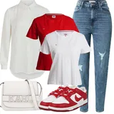 Kombinovat Halenky s Neformálními Tričky image