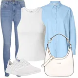 Kombinace halenek a tunik s tričky image