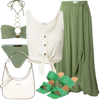 Outfit sa Zeleno misspap "Outfit za odmor"