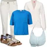 Nadrozměrné Krátké Jersejové Blůzy Outfity image