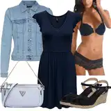 Crni set gaćica outfiti image