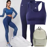 Svetlo modra Termo Pajkice outfiti za dame image