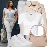 Outfits for chubby Top za plažo za dame image